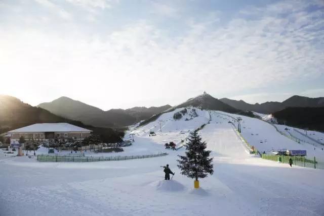 nanshan ski resort snow view