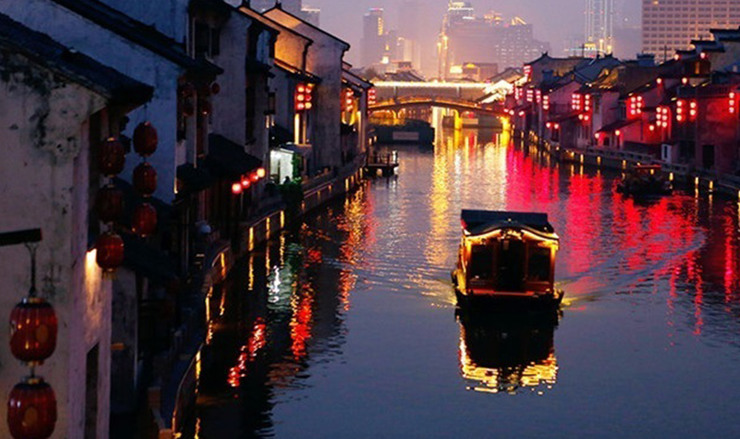 suzhou ancient canal night tour photo from the internet_a37bdf