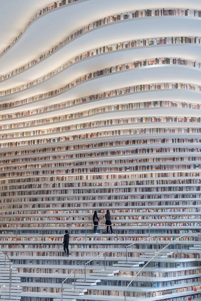 Tianjin Binhai, China's most beautiful library - kikbb