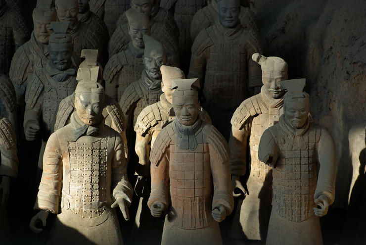 xian terracotta warriors and horses